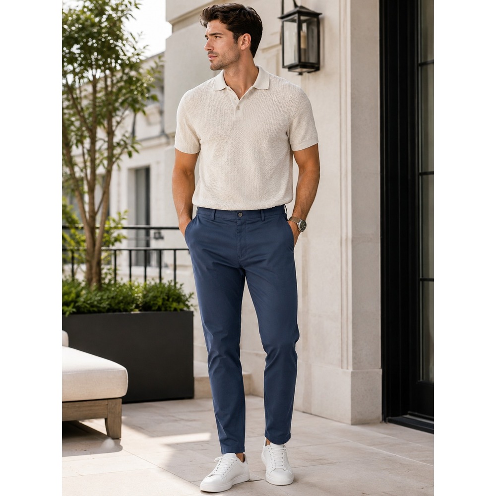 Jack Archer Jetsetter Tech Pant 38 x 32 Deep Blue Performance Stretch